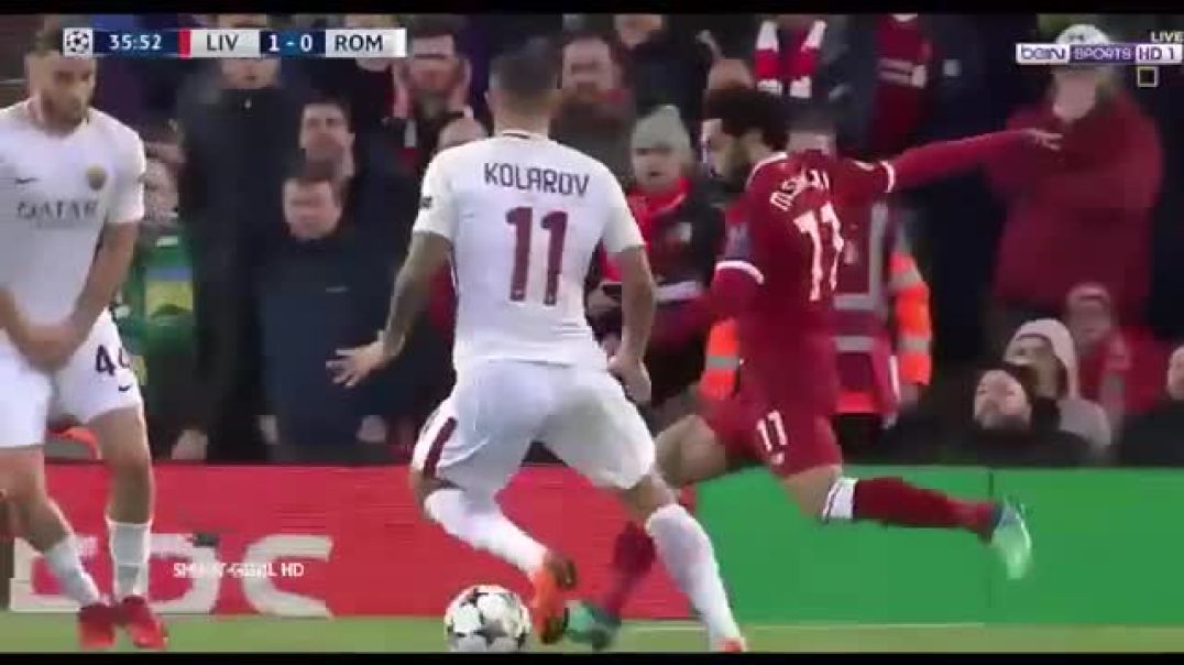 Mohamed Salah Legendary Goal Against Roma