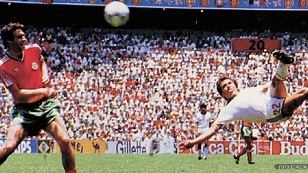 ⁣Negrete Goal Mexico 86