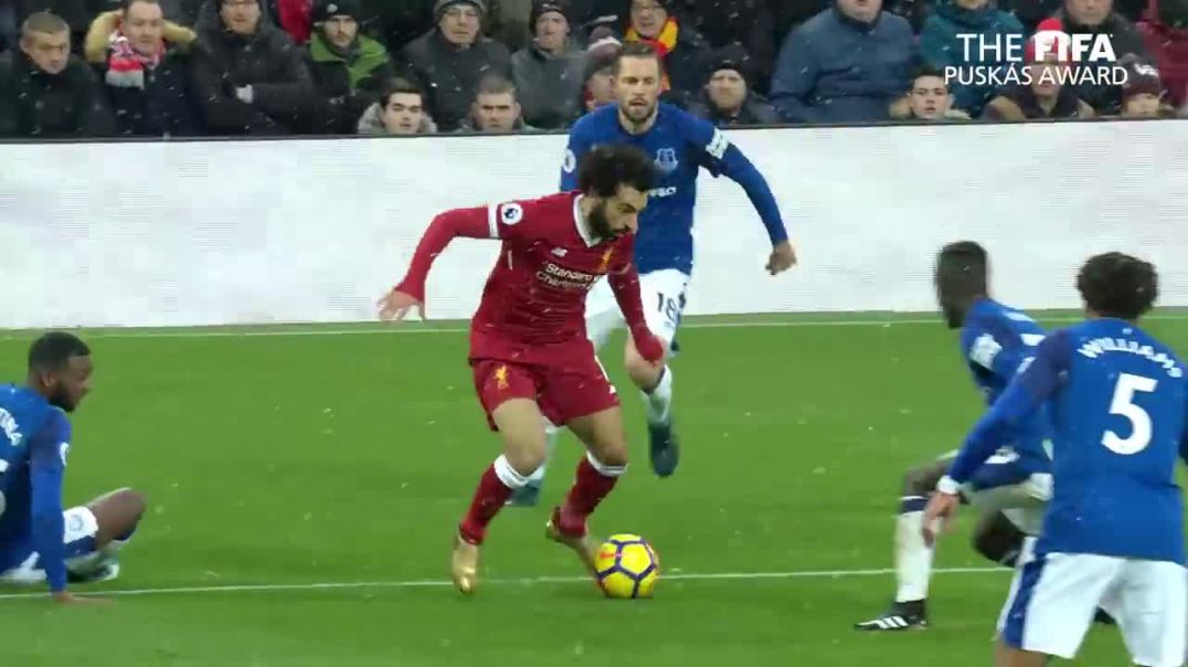 Mohamed Salah Goal vs Everton