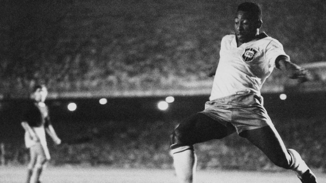 ⁣Pele Goal Against Sweden 1958